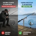 Телескопічна вудочка, що сама підсікає — зображення 3