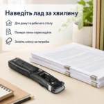 Компактний степлер для паперу без дірок — зображення 6